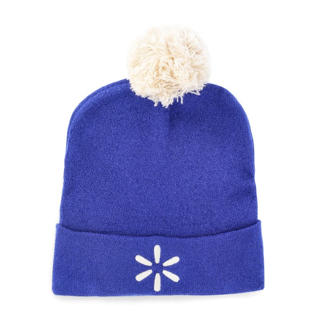 Main image of 'Spark' Pom Pom Hat - Navy image